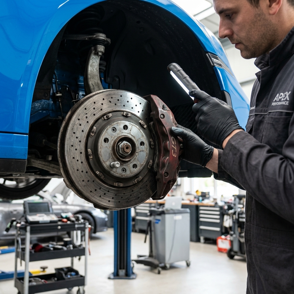 ٥ علامات تقولك إن فرامل سيارتك تبي تغيير