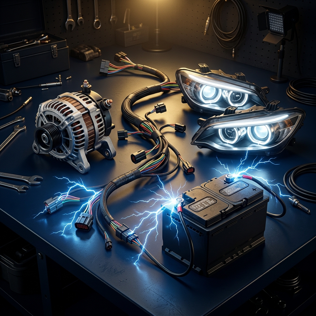 نظام الكهرباء والاضاءة